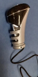 CARBON FIBER CHROME BRASS LED SHIFT KNOB MERCEDES W211 W204 W203 W210 W124 W164 - Picture 1 of 9