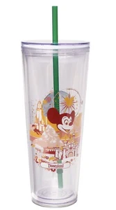 New - Disney DCA Disneyland Resort Starbucks 24 oz Acrylic Cold Tumbler NEW! - Picture 1 of 3