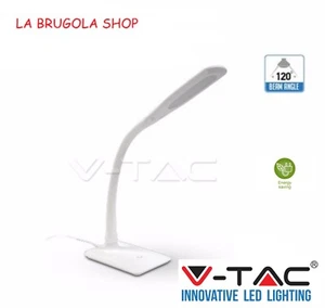 LAMPADA LED 220v  BIANCA NERO LED 7W TOUCH 5 STEP V-TAC VT-1017  - Picture 1 of 1