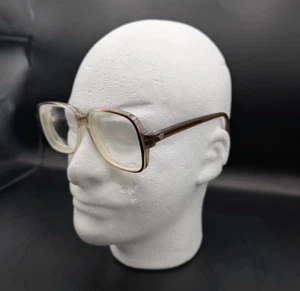 Vtg 60s Square men's frames Titmus Z87 Oversized Eyeglasses thick Rare glasses  - Picture 1 of 8