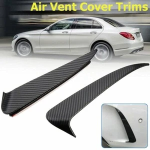 For Benz C Class W205 C43 C63 2014-2019 Amg Look Rear Bumper Air Vent Cover - Picture 1 of 12