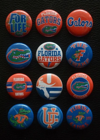 Florida Gators - 1 1/2" Magnet Set (Set of 12) Cover