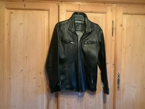 Damenlederjacke schwarz Gr. 38 - Bild 1 von 2