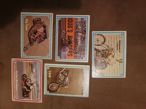 1972 Street Chopper trading cards Hot Bike - 5 cards total - Bild 1 von 4