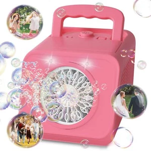 Bubble Machine Automatic Bubble Blower with 20000+ Bubbles Per Minute Portabl... - Picture 1 of 7