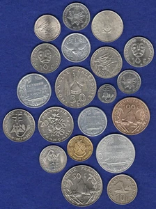 French Colonies, 20x Various Coins, 1980s - 2000s, Nice Grades (Ref. t3607) - Bild 1 von 2