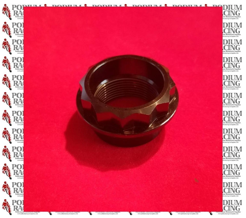 DUCATI 1098 S & R NEGRO TITANIO EJE DELANTERO TUERCA BI-HEX DISEÑO 12 PUNTOS 74810651A Foto 1 de 1