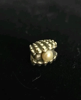 Pandora Plata Esterlina Oyster Shell Perla Cuentas Dije 791134P Foto 1 de 3