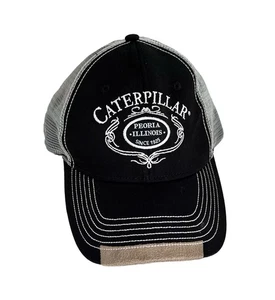 (Edizione Limitata) Cappello Caterpillar Ricamato 100° Anniversario Stile Camionista - Foto 1 di 5
