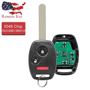 For Honda 2006 - 2014 Ridgeline 2007 -2008 Fit Keyless Entry Remote Key Fob 3B - Picture 1 of 7