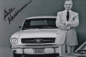 Gale Halderman signiert handsigniert 4x6 Foto Designer des Ford Mustang selten! - Bild 1 von 2