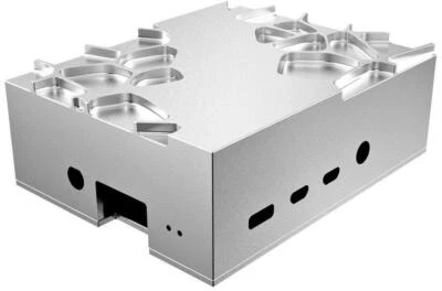 Gem Pro Aluminium Raspberry Pi 4 Case - A-RA09-M2S - Image 1 of 4