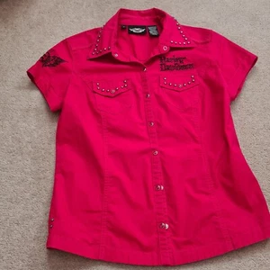 harley davidson shirt womens S - Picture 1 of 7