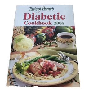 Vintage 2005 Taste Of Home’s Diabetic Cookbook Recipes Cook Book Cooking - Picture 1 of 2