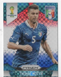 Panini Prizm FIFA World Cup 2014 Thiago Motta Italy Parallel Card - Picture 1 of 3