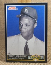 1991 Score Darryl Strawberry The Franchise Baseball Card #864 Dodgers FREE S&H