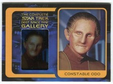 Star Trek Complete Deep Space Nine DS9 Gallery Chase Card G8 Constable Odo