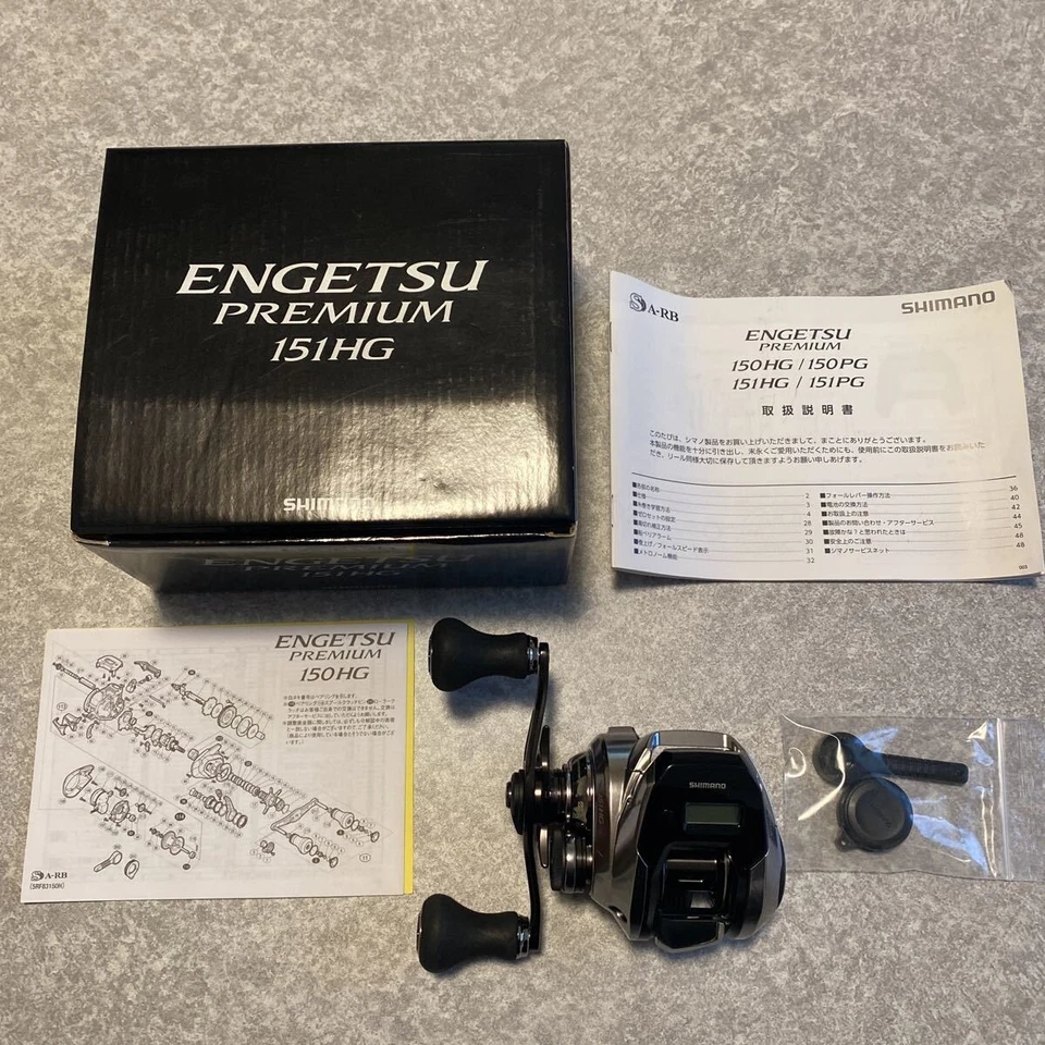 Shimano ENGETSU PREMIUM 151-HG LEFT Baitcasting Reel - Image 1 of 1