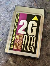 Synchrotech 2gb ATA Flash PC Cards Industrial Memory Card PCM-AFSY-M2048 Works