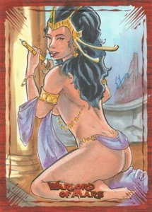 Warlord of Mars - Erik Hodson "Dejah Thoris" Sketch Card - Foto 1 di 1