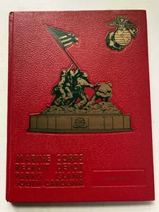 1981 U.S. MARINE CORPS BASIC YEARBOOK, PLATOON 3041, PARRIS ISLAND, SC - Picture 1 of 3