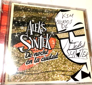 Aleks Syntek De Noche En La Ciudad CD Latin Signed Autographed - Picture 1 of 8