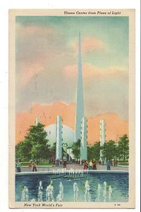 Vintage Postcard New York World's Fair 1939 Theme Center from Plaza of Light  - Picture 1 of 4