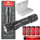 SureFire FURY-DFT Dual Fuel LED Tactical Flashlight w/ 4 Extra CR123 + Batt Case