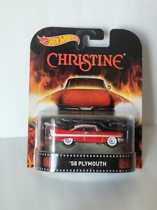 Hot Wheels Retro Entertainment, Christine '58 Plymouth Fury Red K68