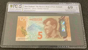 2015 New Zealand 5 Dollars P 191 PCGS 69 - Picture 1 of 2