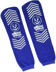 Calcetines antideslizantes de talla bariátrica XXXL antideslizantes color azul real 12 pares - Imagen 1 de 1
