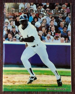 Chicago White Sox Game Program/1991 2nd Edition/Comisky Park/Tim Raines - Picture 1 of 3