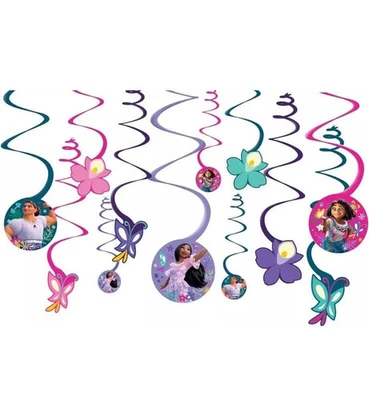 Украшения Encanto Disney Movie Madrigal для детского дня рождения висячие завитки - Изображение 1 из 3
