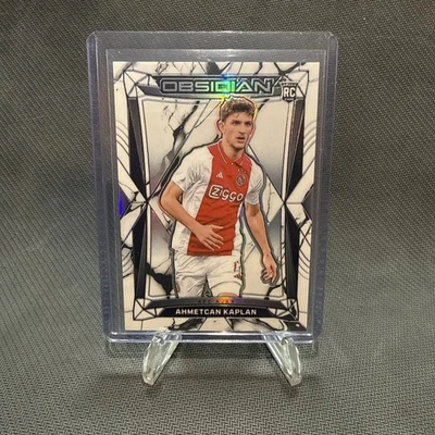 2024/25 Panini Obsidian Ajax Ahmetcan Kaplan Etch Marble Flood /8 - Image 1 of 2
