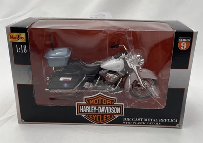 Maisto 1:18 Diecast Arkansas State Police Harley Davidson Serie 9 Foto 1 de 4