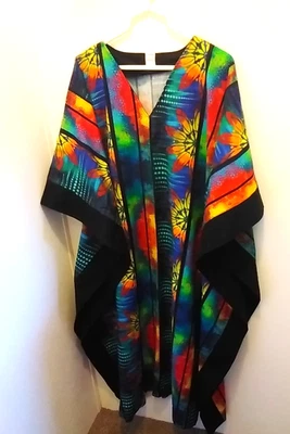 Hecho a mano Unisex - Talla única - Ropa de salón estilo caftán - Encubrimiento informal Foto 1 de 4