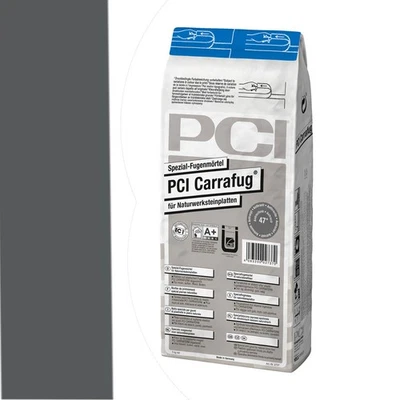 PCI Carrafug Fugenmörtel Naturwerksteinplatten Balkon Terrasse Heizestrich 5 kg - Bild 1 von 2