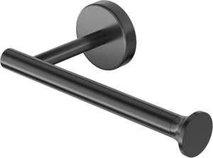 Toilet Paper Holder Wall Mount Bathroom Paper Roll Holder Tissue Handle Stainles - Picture 1 of 12