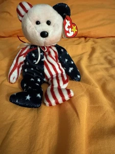 TY Beanie Baby Spangle L'Orso - Foto 1 di 3