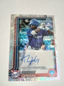 2025 Topps Pro Debut - Rodney Green #PD-105 Silver Foil Autographs 166/175 A's - Bild 1 von 2