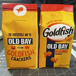 Menge 2- Goldfische Old Bay Gewürz Snack Cracker Limited Edition YUM! 😋 - Bild 1 von 2
