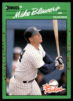 1990 Donruss The Rookies -Mike Blowers #26 (RC) - Image 1 of 2