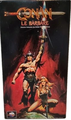 Conan Le Barbare (Version Française) VHS Good FRENCH QC NTSC Schwarzenegger - Image 1 of 3