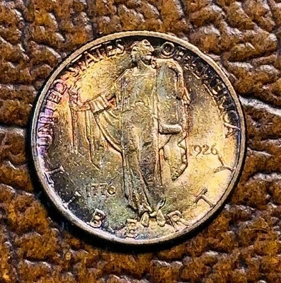 1926 $2.5 gold Sesquicentennial - high end - raw - Image 1 of 2