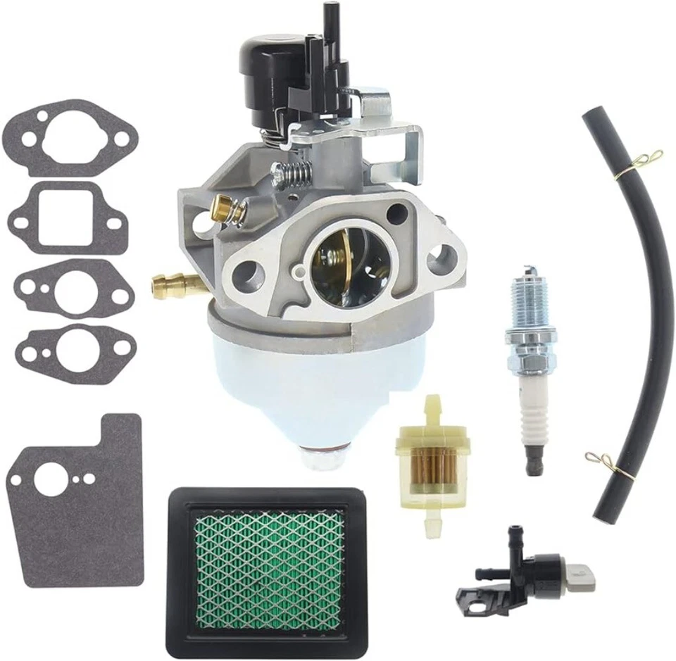 Carburettor kit for Honda GCV160A0/LA /LA0 HRR216 16950-ZM0-003 16100-Z0L-876 - Image 1 of 4