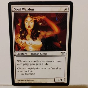 SOUL WARDEN -- Magic The Gathering - 10a Edición - Casi Nuevo - Imagen 1 de 1