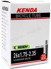 Kenda 26 x 1.75 1.95 2.125 2.35 35mm Schrader Valve MTB Bike Inner Tube Lot