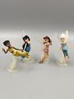Disney Pixie Hollow Fairies Lot of 4 PVC Fairy Figures Cake Toppers