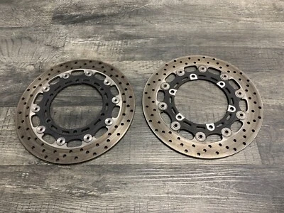 Discos de freno delanteros Yamaha FJR1300 R6 R1 YZF600R OEM discos rotores Foto 1 de 4