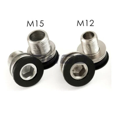 2PCS M12/M15Octalink Crankset Bolt MTB Bike Bottom Bracket Axle for Shimano ISIS - Image 1 of 4